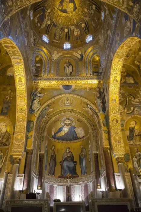 Framed Print : Capella Palatina, Palermo, Sicily, Italy, Europe Framed Print : Capella Palatina, Palermo, Sicily, Italy, Europe