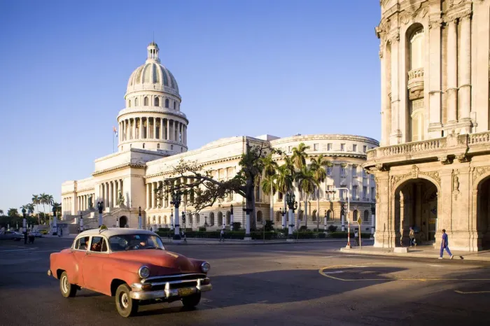 Framed Print : Capitolio, Central Havana, Cuba
