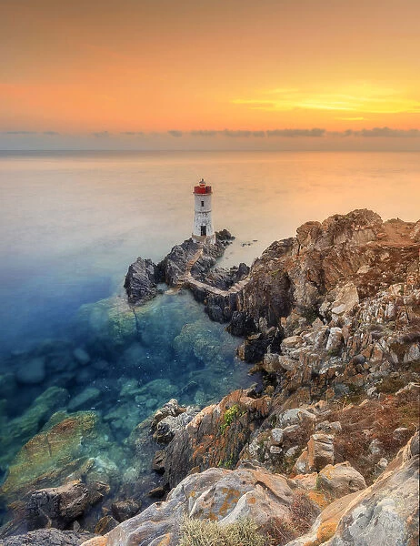 Capo Ferro Lighthouse, Porto Cervo, Sardinia, Italy