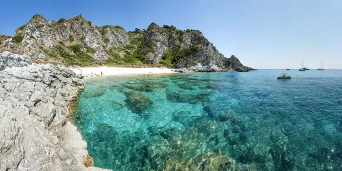 Framed Print : Capo Vaticano, Ricadi, province of Vibo Valentia, Calabria, Italy, Europe