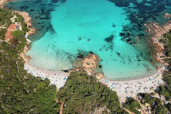 Capriccioli beach, Costa Smeralda, Sardinia, Italy