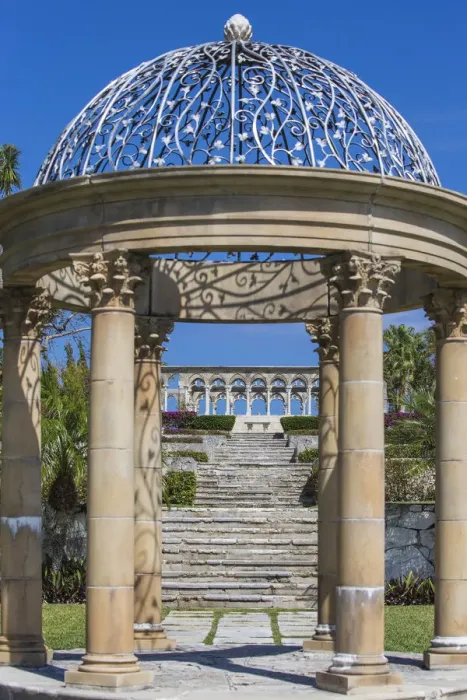 Framed Print : Caribbean, Bahamas, Nassau, Paradise Island, Versailles Gardens and Cloisters Framed Print : Caribbean, Bahamas, Nassau, Paradise Island, Versailles Gardens and Cloisters