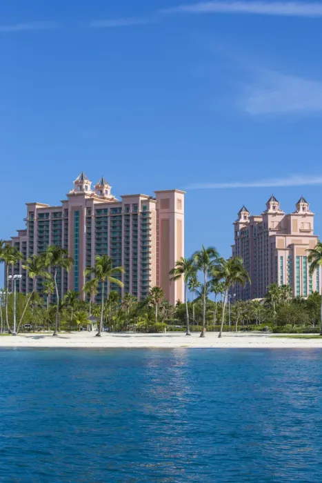 Framed Print : Caribbean, Bahamas, Nassau, Paradise Island, Atlantis resort
