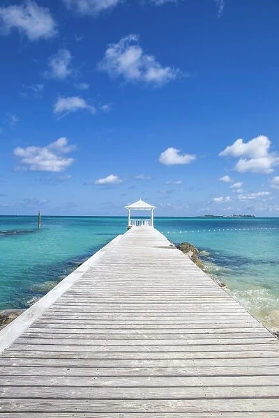Caribbean, Bahamas, Providence Island, Jetty