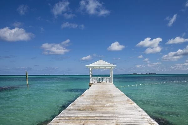 Caribbean, Bahamas, Providence Island, Jetty