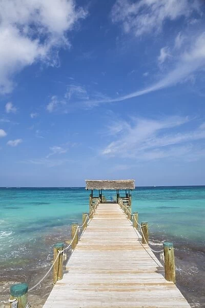 Caribbean, Bahamas, Providence Island, Pier