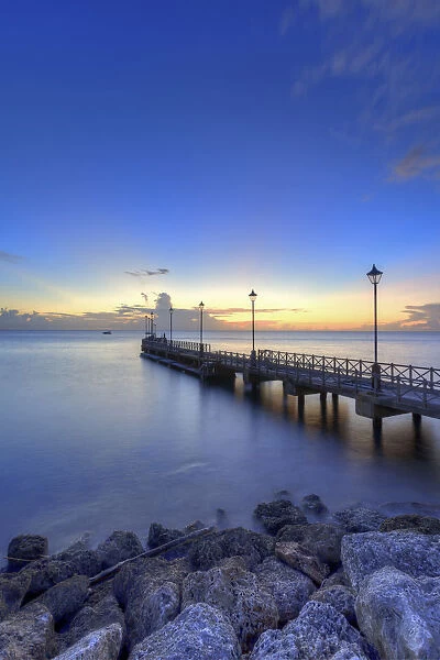 Caribbean, Barbados, Speighstown, Boat Jetty