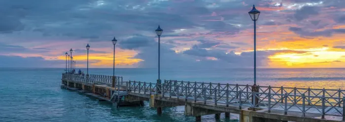 Framed Print : Caribbean, Barbados, Speightstown at Sunset Framed Print : Caribbean, Barbados, Speightstown at Sunset