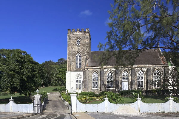 Caribbean, Barbados, St. Andrew Parish Church (Barbados Oldest Church)