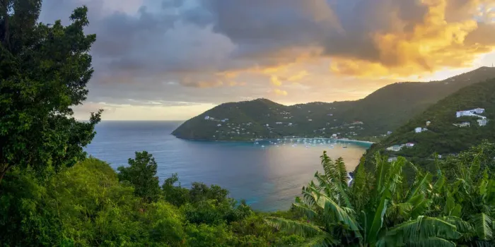Framed Print : Caribbean, British Virgin Islands, Tortola, Cane Garden Bay