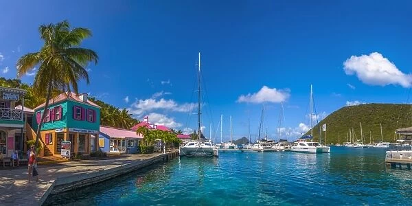 Caribbean, British Virgin Islands, Tortola, Sopers Hole