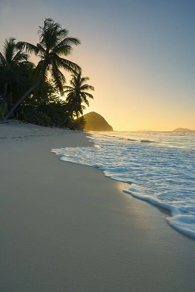 Caribbean, British Virgin Islands, Tortola, Long Bay, Long Bay Beach