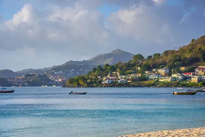 Framed Print : Caribbean, Grenada, Grand Anse Bay, Grand Anse Beach Framed Print : Caribbean, Grenada, Grand Anse Bay, Grand Anse Beach