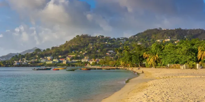 Framed Print : Caribbean, Grenada, Grand Anse Bay, Grand Anse Beach Framed Print : Caribbean, Grenada, Grand Anse Bay, Grand Anse Beach