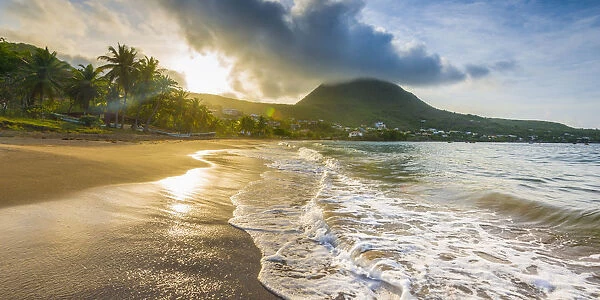 Caribbean, Martinique, Les Anse d Arlet, Petite Anse, Sunsrise