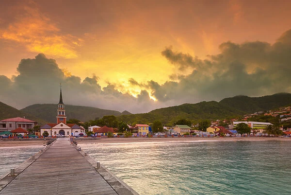 Caribbean, Martinique, Les Anse d Arlet Village