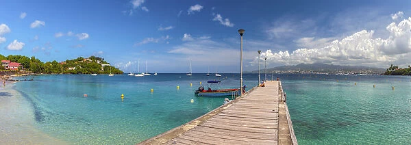 Caribbean, Martinique, Pointe du Bout, Anse Mitan