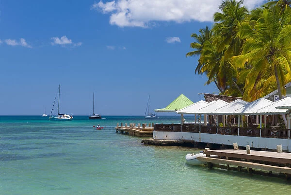 Caribbean, St Lucia, Marigot, Marigot Bay, Marigot Bay Beach Club Hotel, Doolittle s
