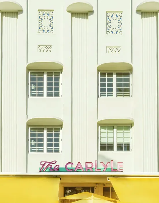 Framed Print : Detail of The Carlyle Hotel, Art Deco District, Ocean Drive South Beach, Miami Beach, Miami, Florida, USA Framed Print : Detail of The Carlyle Hotel, Art Deco District, Ocean Drive South Beach, Miami Beach, Miami, Florida, USA