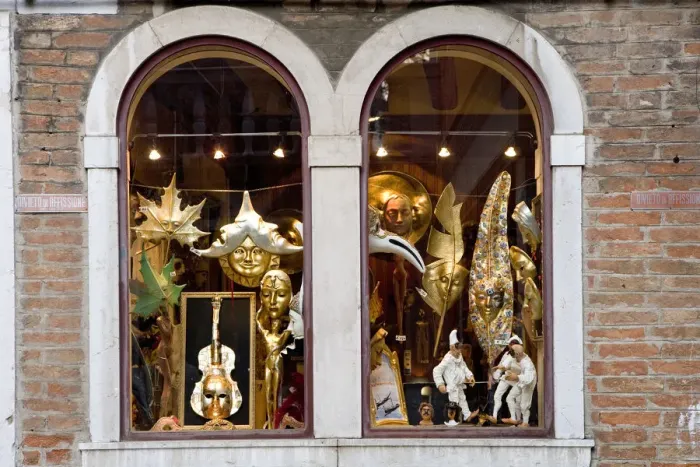 Framed Print : Carnival shop, Venice, Veneto, Italy Framed Print : Carnival shop, Venice, Veneto, Italy