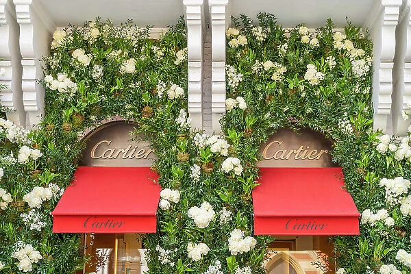 Cartier shop front, Chelsea, London, England, UK