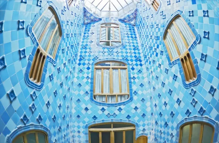 Framed Print : Casa Batllo, Barcelona, Catalonia, Spain