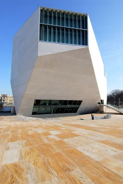 Framed Print : Casa da Musica at Oporto. A project by Rem Koolhaas, Oporto, Portugal Framed Print : Casa da Musica at Oporto. A project by Rem Koolhaas, Oporto, Portugal