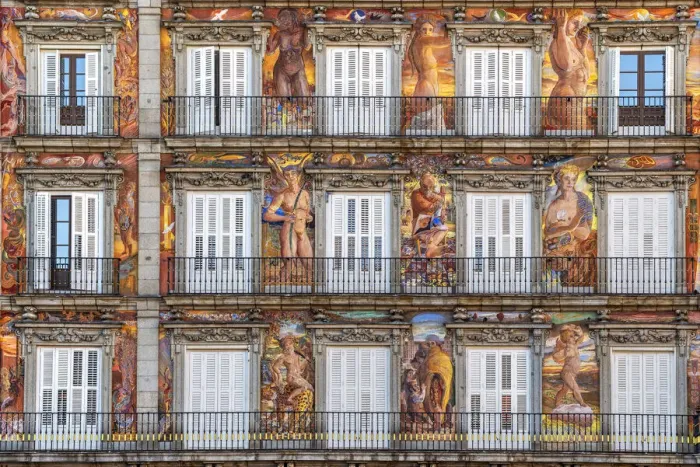 Framed Print : Casa de la Panaderia, Plaza Mayor, Madrid, Community of Madrid, Spain Framed Print : Casa de la Panaderia, Plaza Mayor, Madrid, Community of Madrid, Spain