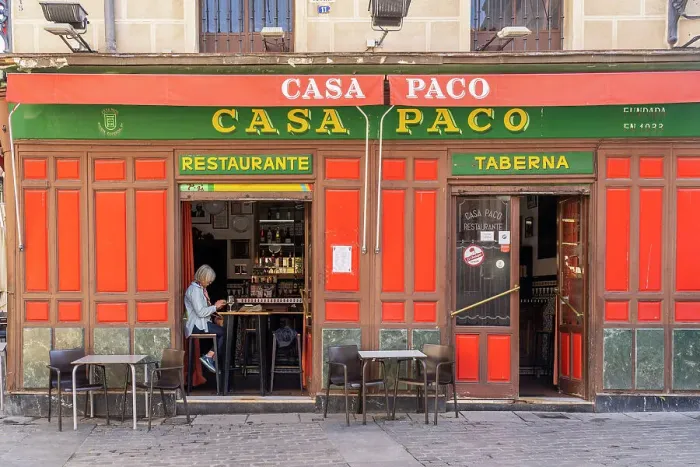 Framed Print : Casa Paco Restaurant, Madrid, Spain