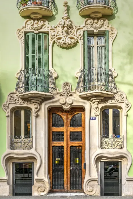 Framed Print : Casa Pere Brias, Barcelona, Catalonia, Spain