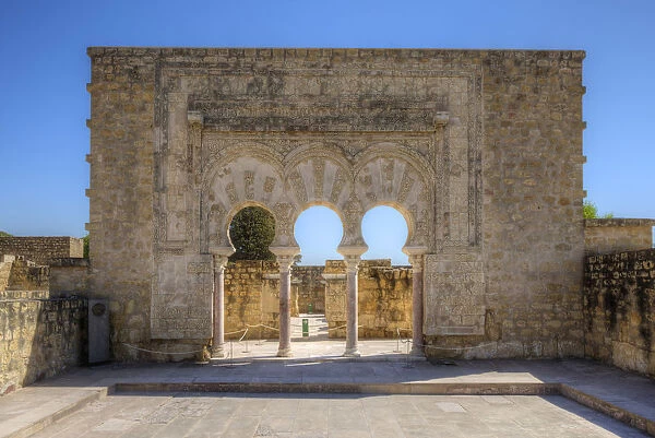 Casa de Ya far, Medina Azahara archeological site, Cordoba, Andalusia, Spain