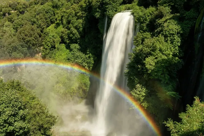 Framed Print : Cascata della Marmore & Rainbow, Terni, Umbria, Italy Framed Print : Cascata della Marmore & Rainbow, Terni, Umbria, Italy