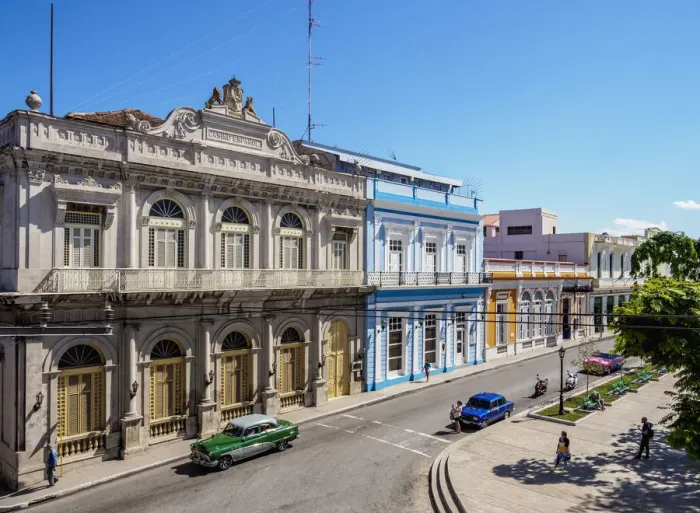 Framed Print : Casino Espanol and Libertad Square, elevated view, Matanzas, Matanzas Province, Cuba Framed Print : Casino Espanol and Libertad Square, elevated view, Matanzas, Matanzas Province, Cuba