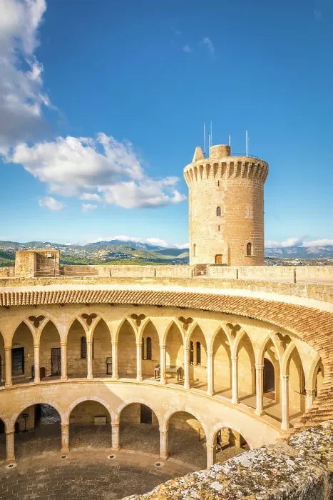 Framed Print : Castell de Bellver in Palma de Mallorca, Mallorca, Balearic Islands, Spain Framed Print : Castell de Bellver in Palma de Mallorca, Mallorca, Balearic Islands, Spain