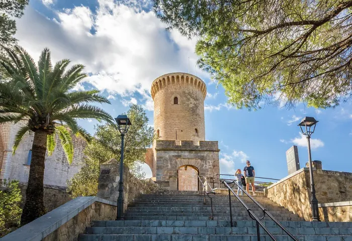 Framed Print : Castell de Belver, Palma de Mallorca, Mallorca, Balearic Islands, Spain