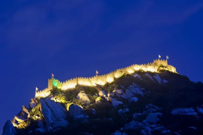 Framed Print : Castelo dos Mouros (Castle of the Moors), dating back to the 10th century, in Framed Print : Castelo dos Mouros (Castle of the Moors), dating back to the 10th century, in