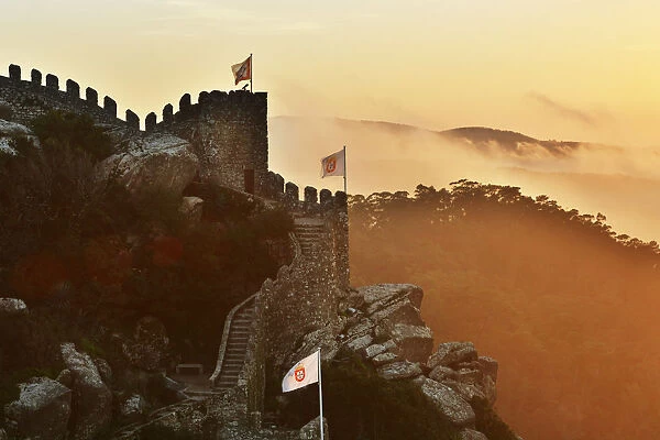 Castelo dos Mouros (Castle of the Moors), dating back to the 10th century, in the
