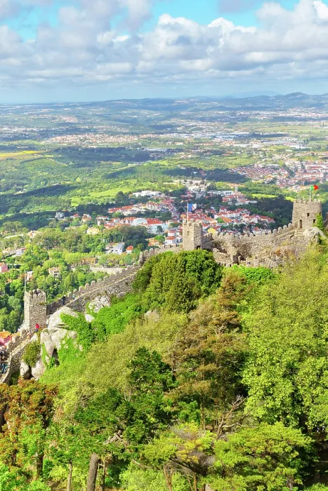 Framed Print : Castelo dos Mouros (Castle of the Moors), Sintra, Portugal Framed Print : Castelo dos Mouros (Castle of the Moors), Sintra, Portugal