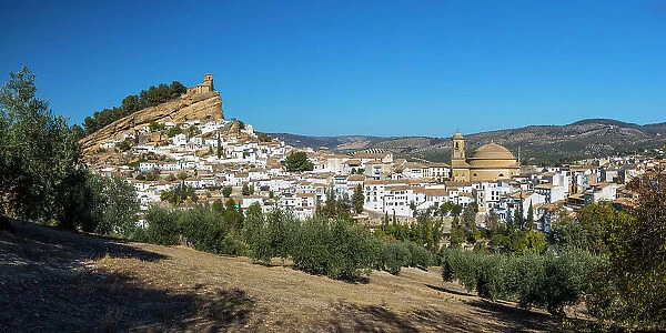 Castillo de Montefrio & Iglesia de la Encarnacion, Montefrio, Granada Province, Andalusia, Spain