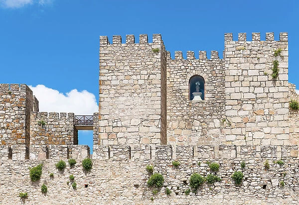 Castillo de Trujillo (Trujillo Castle), built in the 13th century on the site of an old Arab fortress dating from the 9th or 10th centuries, Extremadura, Caceres, Spain