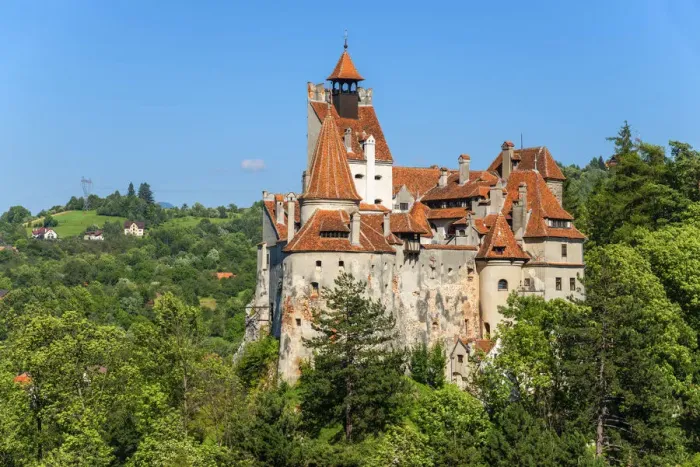 Framed Print : Castle Bran, Draculas castle, Bran, Transylvania, Romania Framed Print : Castle Bran, Draculas castle, Bran, Transylvania, Romania
