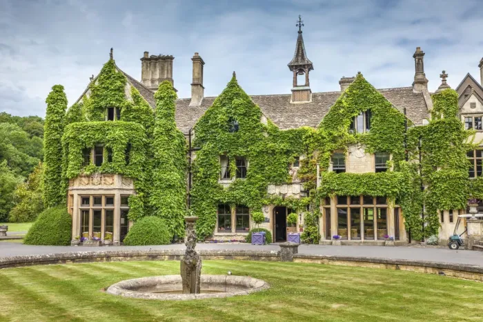 Framed Print : Castle Combe Manor House, Wiltshire, England Framed Print : Castle Combe Manor House, Wiltshire, England