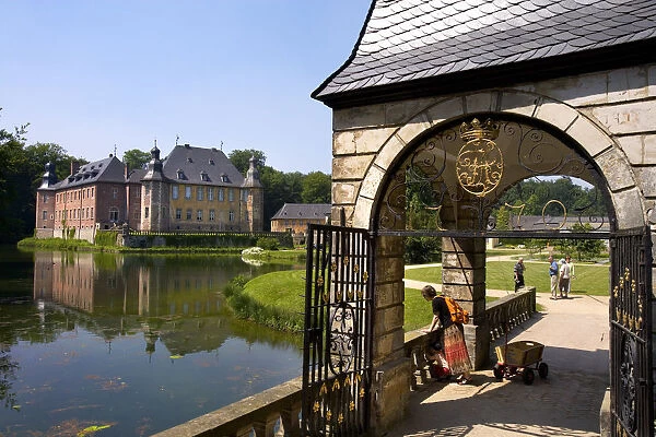 castle Dyck, Juechen, North Rhine-Westphalia, Germany