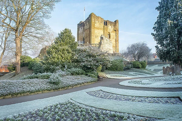 Castle in Guildford, Surrey, England