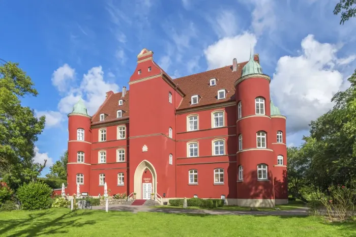 Framed Print : Castle Hotel Spycker, Rugen, Germany