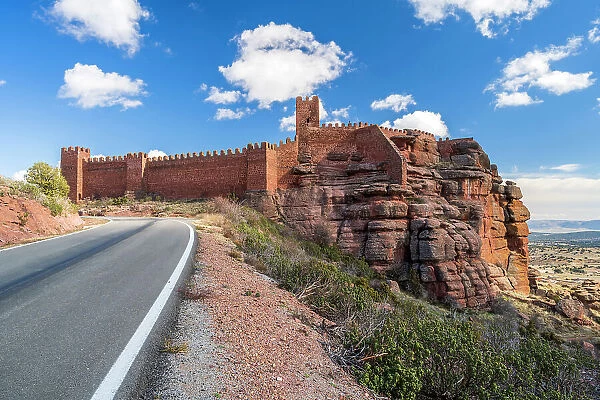 Castle of Peracense, Aragon, Spain