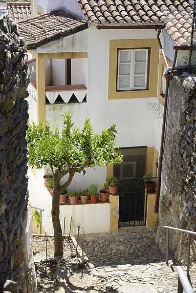The castle quarter in the historical village of Castelo de Vide, Alentejo, Portugal