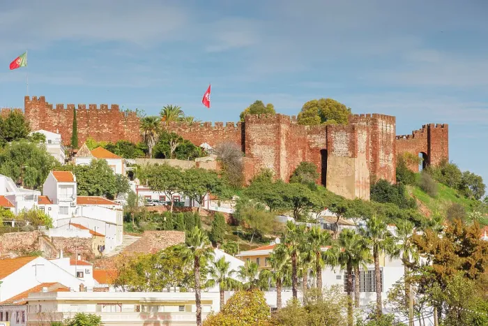 Framed Print : Castle in Silves, Algarve, Portugal Framed Print : Castle in Silves, Algarve, Portugal
