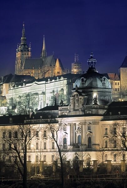 Castle & St Vitus Cathedral, Prague, Czech Republic