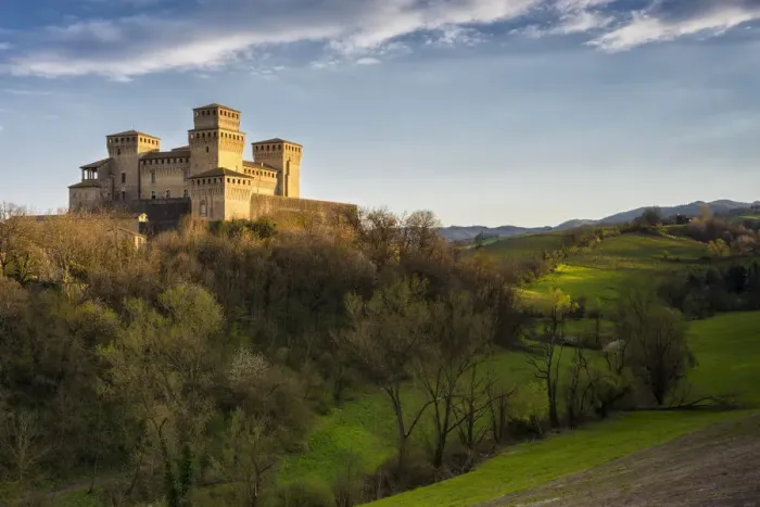 Framed Print : Castle Torrechiara, Langhirano - Emilia Romagna, Italy Framed Print : Castle Torrechiara, Langhirano - Emilia Romagna, Italy